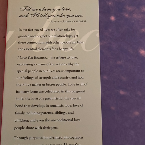 I Love You Because… Hardcover book Featuring the Soul Kidz Coffee Table Book - Picture 3 of 6